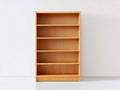 Estanterías de madera 90x35x180 cm - marrón - estilo natural para salón
