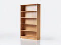 Estanterías de madera 80x30x180 cm - Madera natural - Diseño abierto moderno